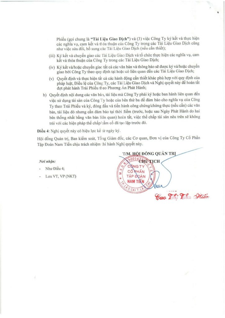 Nghị Quyết Nam Tiến Số 150.1 00002